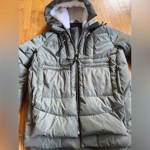 Bagatelle Sport Hood Layered Puffer Jacket